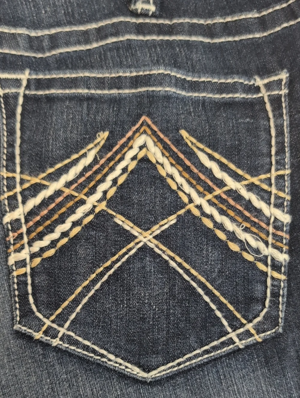 Ariat REAL Rosy Whipstitch Jeans Women’s 34R Low Rise Bootcut Lakeshore